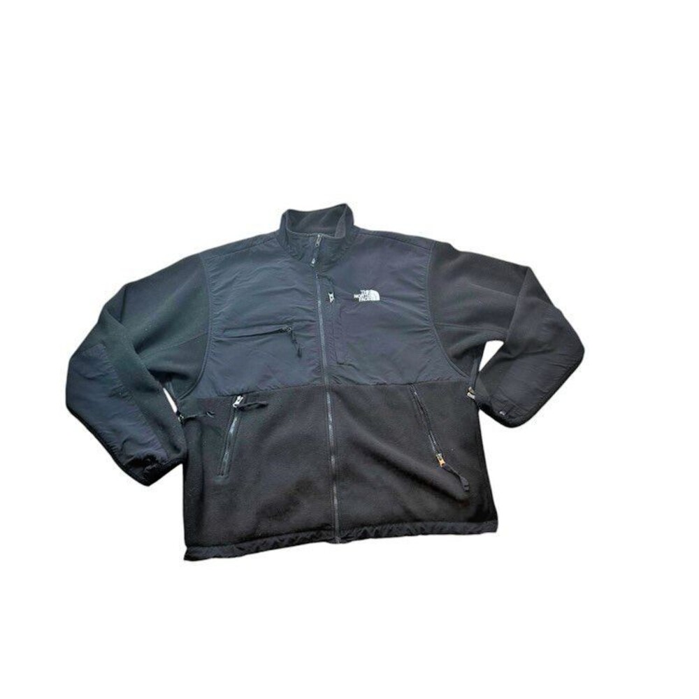 The North Face Denali Fleece Jacket Mens Size XL Black Zip Midweight Unisex Y2K